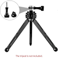 Miniatyrbilde 5 av 5: Tripodfesteadapter i aluminiumslegering med skrue for GoPro Session GoPro Hero GoPro Max DJI Osmo Insta360 Action Camera
