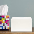 Miniatyrbilde 2 av 3: 1 stk DIY Kleenexboksform Krystall Epoksyform Gjenbrukbare Silikonformer Serviett Holderform for Klasse Hjem