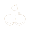Miniatyrbilde 1 av 5: #Dobbel magekjede (gull)#