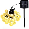 Miniatyrbillede 3 af 4: *Transparent Udendørs LED Solar Boblebold String Lys Rund Perle*