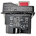 Miniatyrbild 5 av 5: Elektromagnetiska Strömbrytare Tryckknappsbrytare kompatibla Trädgårdsredskap Kjd17 220v 5 Pin -terminaler-A