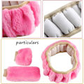 Miniatyrbilde 1 av 5: *Vinter plysj rattdeksel rosa dekker fluffy ratt*