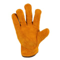 Miniatyrbillede 4 af 5: #2 Tornebestandige Havehandsker til Mænd og Kvinder Gule Læderarbejdshandsker Fuld Ansigtshavehandsker XL#
