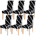 Miniatyrbild 2 av 5: 6-pack matstolöverdrag i stretch, universellt, icke-slip