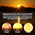 Miniatyrbillede 3 af 7: #Natlampe stemningslys vækkeur - søvnstøtte, Bluetooth, radio,#