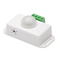 Miniatyrbillede 2 af 2: Infrarød Sensor DC 12-24V Bevægelseslyskontakt Timing PIR Controller Lyskontakt