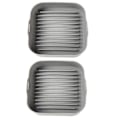 Miniatyrbillede 1 af 5: 2 stk. Silikonegryde til Airfryer, erstatning for papirindsatser, 20x20 cm firkantet silikonekurv til airfryer, silikoneskål til airfryer ovntilbehør, nej