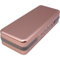 Miniatyrbild 3 av 5: Trendig Aluminium Glasfodral Rosa