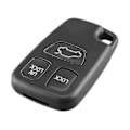 Miniatyrbilde 2 av 5: Fjernkontrollnøkkelhus med 3 knapper, ubeskåret blad, erstatning for Volvo S70 V70 C70 S40 V40 98-05