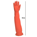 Pikkukuva 1 / 5: Pitkät Kumikäsineet Astianpesuun (L-56cm), Pitkähihaiset Kotikäsineet
