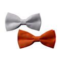 Miniatyrbilde 5 av 5: #Bryllup Forhåndsbundet Sløyfe for Menn og Kvinner Svart Rød 2 Stykker Justerbar Sløyfe - Ensfarget Justerbar Sløyfe Formell Forhåndsbundet Sløyfe#