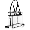 Miniatyrbild 2 av 2: *Transparent Tote Bag Clear Tote Bag Shoulder Bag Toiletry Bag Tra*