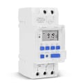 Miniatyrbild 1 av 5: TM919A-2 Programmerbar Digital Tidsbrytare Relä Timer Kontroll AC 220V 16A DIN-skenmontering