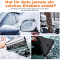 Pikkukuva 5 / 5: 2 in 1 Auton Jäänraappa Harjalla, Auton Jäänraappa Jäänmurtajatoiminnolla, Vakaa Lumiharja, Säädettävä Pituus Tuulilasille, Takalasille ja Pyyhkijöille