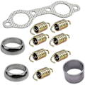 Miniatyrbild 4 av 5: Avgaspackning Fjäder Reparationssats Ersättning För Polaris Rzr 800 2008-2010