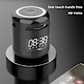 Miniatyrbillede 4 af 4: Bærbar 5.0 Bluetooth Kreativ Trådløs Højttaler Alarm Bluetooth