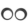 Miniatyrbillede 2 af 5: ABS Forlygte Trim Cover Bezel Sort Biltilbehør til Wrangler JK 2007-2017
