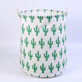 Pikkukuva 1 / 5: /#/Freestanding Laundry Basket Storage Sorter Drawstring Lid Collapsible Thick/#/