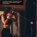 Reflex Boxboll Boxningsträning Hastighetsboll med Huvudband för
