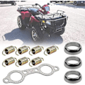 Miniatyrbild 3 av 5: Avgaspackning Fjäder Reparationssats Ersättning För Polaris Rzr 800 2008-2010