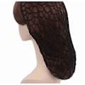 Pikkukuva 2 / 5: 3 kpl Mesh-hiusverkko Pehmeä Rayon-neule Snood-hattu Unihiusverkko Pitkä H