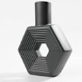 Miniatyrbild 1 av 5: Hexagonformad keramisk vas för modern heminredning, frostad textur
