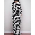 Miniatyrbillede 4 af 4: Afslappede Zebra Kaftan Saronger