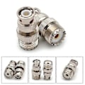 Miniatyrbild 1 av 4: SO239 PL-259 UHF Hona Kontakt Till BNC Hane Uttag RF Koaxial Adapter