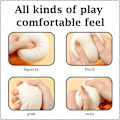 Miniatyrbild 5 av 5: *Squeeze Stressboll, Stressavlastningsboll, 2 st Bun Squishy, ​​Sen*
