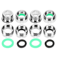 Miniatyrbillede 1 af 2: 1 Sæt Vandhane Adapter Kit Vandhane Adapter Rent Vand Filter Vandhane Adapter Vask Vandhane Til Slange Adapter