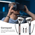 Miniatyrbilde 5 av 5: 1 par spillkontrollergrep Håndtakstilbehør Stabil sklisikker design VR Lang stang Håndtaksforlengelsesgrep Reservedeler
