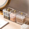 Miniatyrbillede 2 af 5: /#/Akryl Qtip-holder, eksklusive andre genstande, vatpindholder, Ba/#/