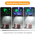 Miniatyrbillede 4 af 5: #LED Bordlampe Dæmpbar Genopladelig LED Læselampe til Børn#
