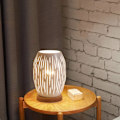 Miniatyrbild 3 av 5: E27 60W Vit Bordlampa för Inomhus Hem Enkel Skrivbordsbelysning AC