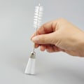 Miniatyrbillede 4 af 5: 12 stk. dobbeltendet rengøringsbørste til symaskine, små rum, nylonbørstehoved, støvfjernelsesværktøj til hjemmet, bil, computer
