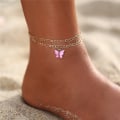 Pikkukuva 1 / 2: Anklet-setti 1 kpl (koko 3) Hopeahelmi Anklet Rannekoru Helmi Ch