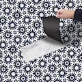Pikkukuva 1 / 5: 2 kpl 20 * 300CM DIY itseliimautuvat PVC-lattialaatat Vedenpitävä kuviollinen lattialaatta Keittiön, kylpyhuoneen ja olohuoneen väri
