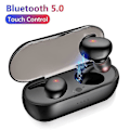 Pikkukuva 2 / 5: Langattomat kuulokkeet, kannettavat, älykkäät kosketusohjaimet, ladattavat, Bluetooth-yhteensopivat 5.0 nappikuulokkeet juoksuun