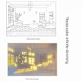 Miniatyrbillede 1 af 4: LED Lysmaleri, 3 tilstande Justerbar USB Væglampe, Dekorativt Maleri Bordlampe Ornamenter til Hjem Soveværelse Kontor, 31,6*23*4,5CM