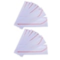 Miniatyrbild 1 av 5: 40 st Kockmössor Papper Uniform Hatt Non-Woven Kockhatt Papper Kockhatt Set