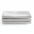 Pikkukuva 2 / 5: Uudelleenkäytettävät Mikrokuitu Puhdistusliinat - 3 kpl 30x30cm (Harmaa, Vaaleanpunainen,