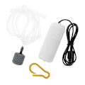 Pikkukuva 2 / 2: 1 Set Mini Hiljainen Akvaario Hapetus Pumppu Muovinen Ilmastin Pumppu USB Akvaario Ilmapumppu