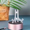 Miniatyrbilde 4 av 5: *Sjeldne perle 12 stk gjennomsiktig stativ jern pynt utstilling servise fat holder for bolle tallerken kunst foto bilderamme 4 tommer*