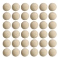 Pikkukuva 1 / 3: 50 kpl Puolivalmiita puupalloja Mini-puolipalloaskartelupalloja DIY-projekteihin Lasten taide- ja askartelutarvikkeet (Vaaleankeltainen 25 mm)