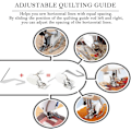 Miniatyrbillede 4 af 5: Even Feed Trykfod, Lav Shank Symaskine Fod Quilting F
