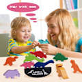 Miniatyrbild 5 av 5: #Stapelspel för småbarn 3-5 år pojkar flickor Havsleksaker Trä #