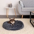 Miniatyrbild 1 av 5: Rund Hundkorg Kattdyna Donut Korg ? 50 cm Ytterdiameter