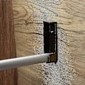 Miniatyrbild 2 av 4: 1 st Hängande Stång Verktyg Klädstångshållare Möbelbeslag Garderobshäng