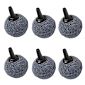 Miniatyrbilde 1 av 4: 6 stk. Kuleformet Luftstein Mineral Boble Diffuser Luftsteiner for Akvarium Fisketankpumpe og Hydroponikk 20x20mm