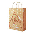 Miniatyrbilde 1 av 5: #Julegaveposer i Kraftpapir med ulike juletrykk, 8 stk#